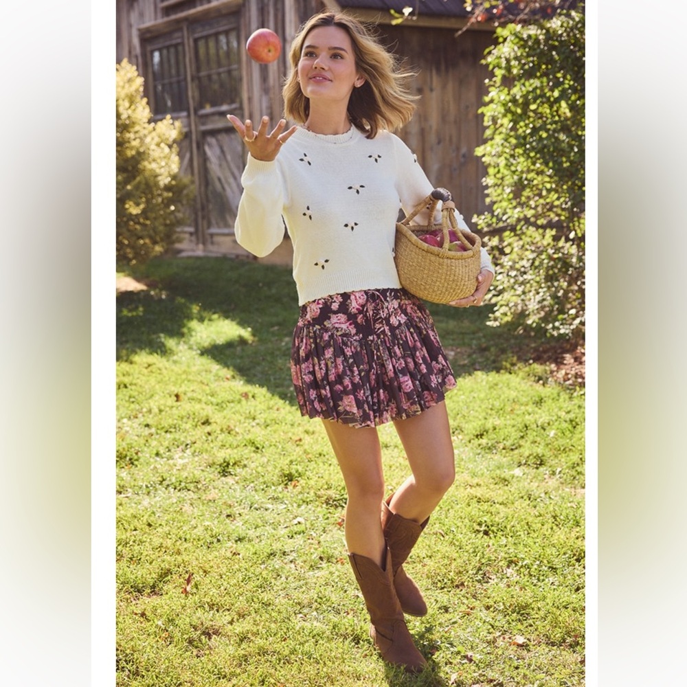 Lisa Floral Skort